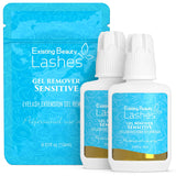 Sensitive Eyelash Extension Remover Gel For Quick Lash Extension Removal By Existing Beauty Lashes 15 ML (2Pack)