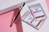 tint brush | makeup product | eyebrow brush | comb for brows | eyebrow tinting kit brushes 